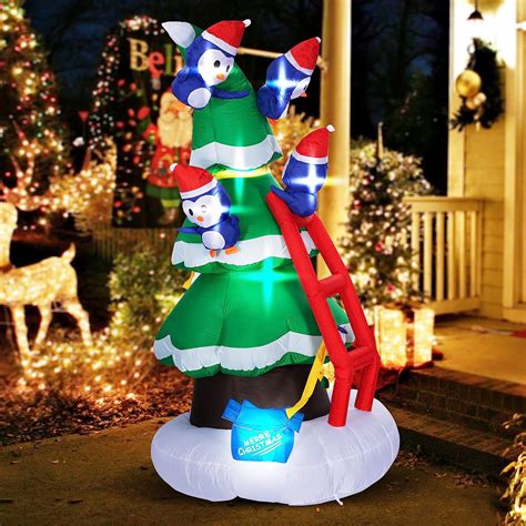 VIVOHOME 8ft Height Inflatable Christmas Tree with India | Ubuy