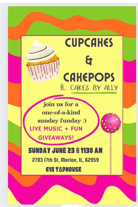 Cupcakes & Cakepops brunch? POPUP ? ft. Cakes by Ally? , 2703 17th ...