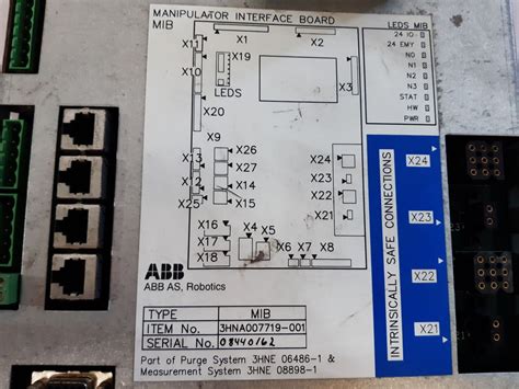 Abb Mib Manipulator Interface Board 3Hna006145-001/00 – Aeliya Marine