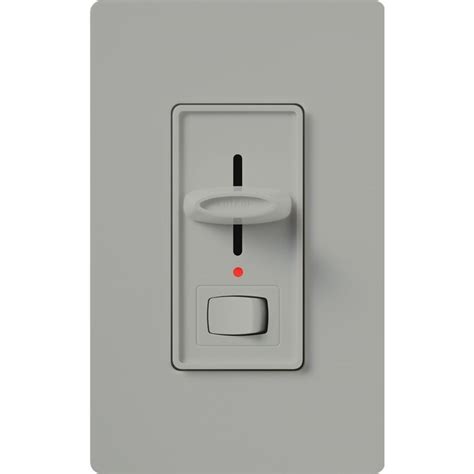 Lutron Skylark 5-Amp 600-Watt Gray Preset Dimmer at Lowes.com