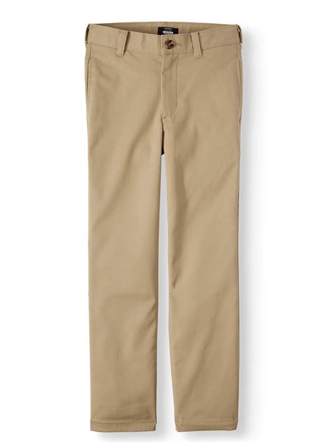 Arrow Boys Aroflex Super Soft Stretch Twill Flat Front Pants - Walmart ...