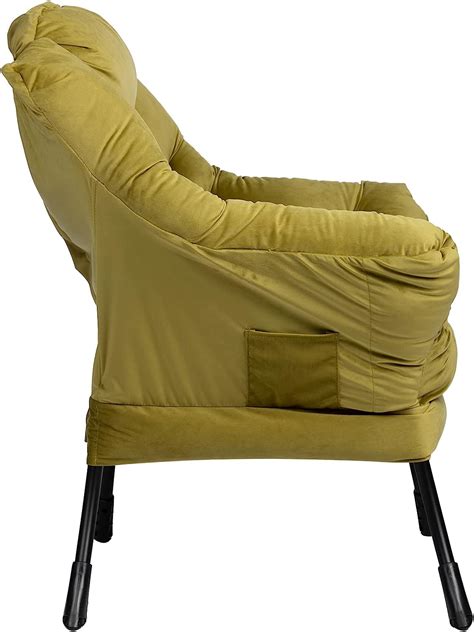 Buy HollyHOME Modern Large Cotton Fabric Lazy Chair，Accent Contemporary ...