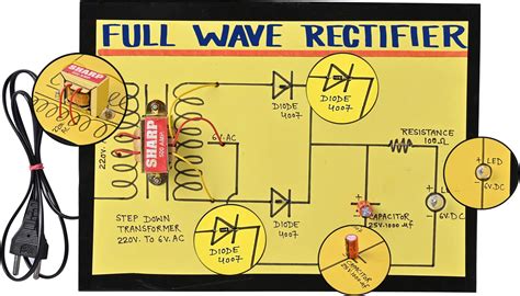 Buy DSS Science Projects Full Wave Rectifier for School Projects Online ...