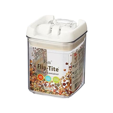 Buy Felli®️ Flip-Tite Acrylic Airtight Food Storage Container With Flip ...