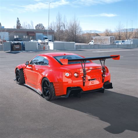 Carbon Fiber Rear Wing Spoiler for Nissan GTR R35 2008-2021