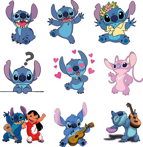 Stitch And Angel Love Svg And Vector