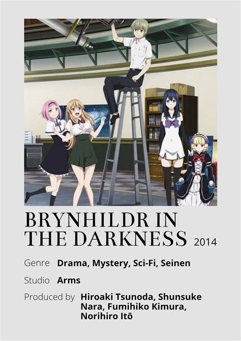 Brynhildr in the Darkness | Minimalist poster, Dark, Poster