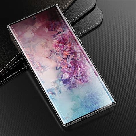 BJ MOBO Glass Screen Protector for Samsung Galaxy Note 10 Plus, Curved ...