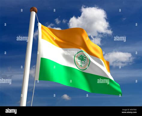 Miami City flag (isolated with clipping path Stock Photo - Alamy