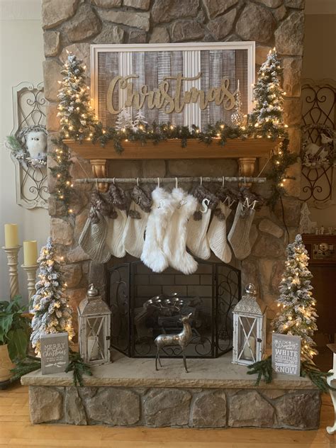 19 easy diy christmas mantel decorations ideas – Artofit