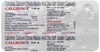 Calgrow C Capsule 10 - Uses, Side Effects, Dosage, Price | Truemeds