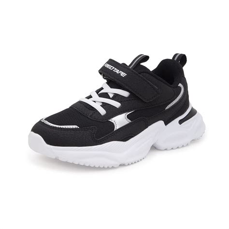 Red Tape Unisex Kids Black Sports Shoes : Amazon.in: Shoes & Handbags