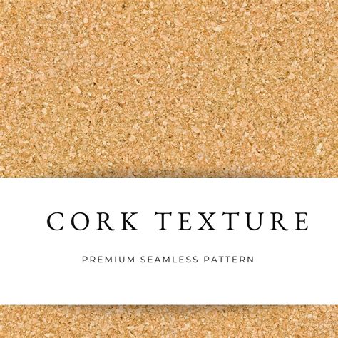 Cork Sheet Texture Seamless
