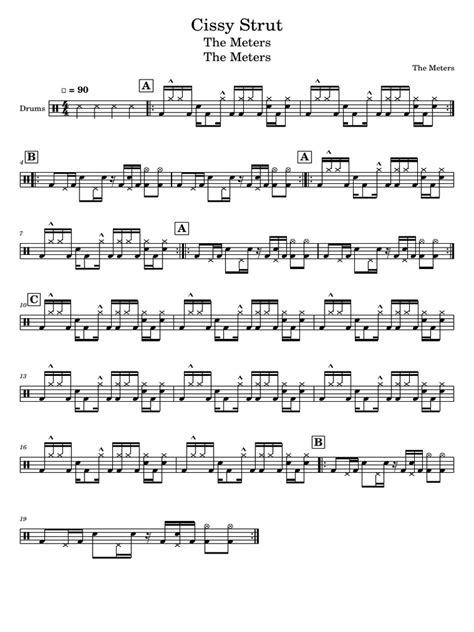 Cissy Strut Bass Tutorial 的图像结果