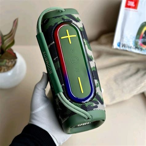 Boombox Wireless Bluetooth Speaker With Rbg Light | Powerful Sound ...