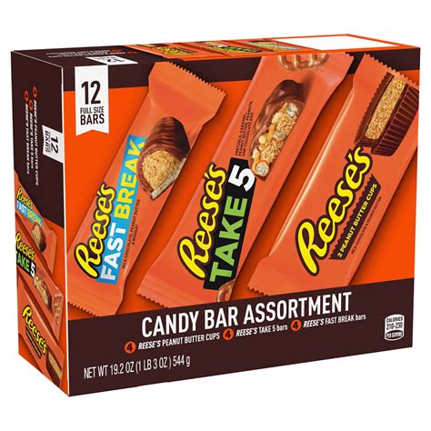 Reese's Candy Bar Assortment Full Size 12 ea 12 ct | shipt