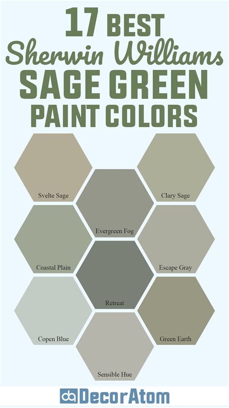 Best 13 17 Best Sherwin Williams Sage Green Paint Colors – Artofit