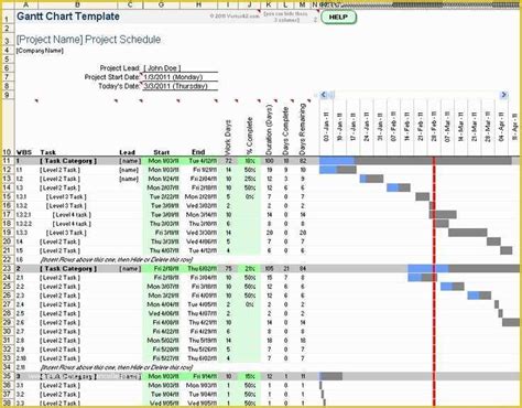 Image result for Project Management Excel Template