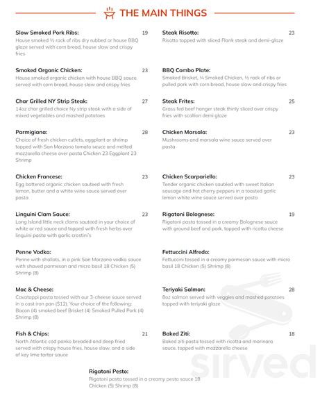 Scooters Bar & Grill menu in New Milford, Connecticut, USA