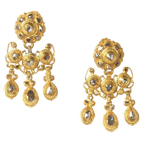 Antique ruby and pearl Girandole Earrings at 1stDibs | antique ruby and ...