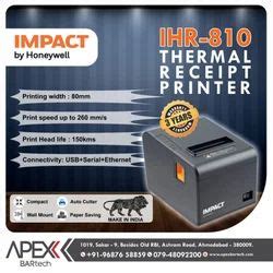 Thermal Receipt Printer - Impact By Honeywell Thermal Receipt Printer ...