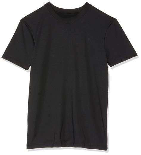 Buy Capezio Men's Fitted Tactel Crew Neck Shirt Black XS at Amazon.in