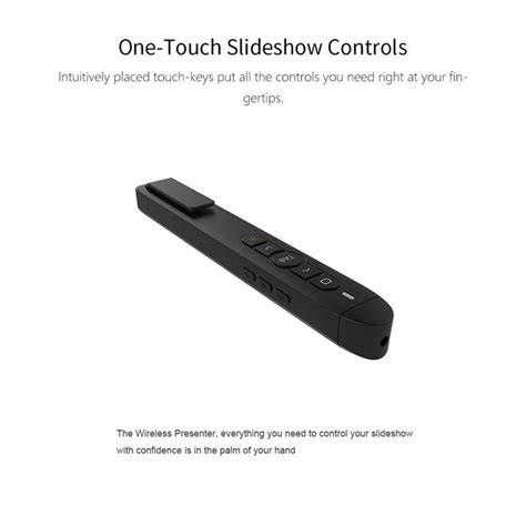 T5 RF 2.4GHz Powerpoint Presentation Laser Pen Presentation Remote Con ...