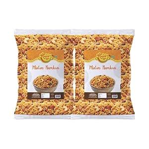 Mmaa's Veggie Crsipy Madras Munchi Mix Farsan Besan Sev Peanuts, Boondi ...