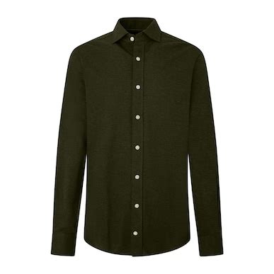 Buy Men Green Solid Long Sleeve Casual Shirts Online at The Collective ...