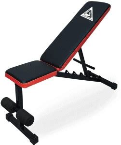 DE JURE FITNESS ( 3 in 1 ) Adjustable Incline,Decline & Flat Bench for ...