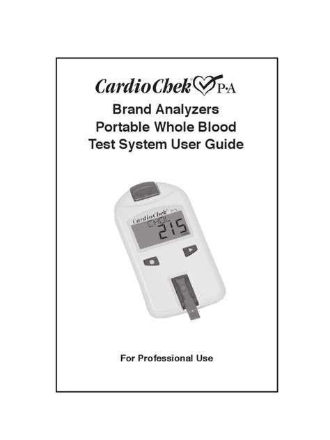 Image result for CardioCheck Recalibration