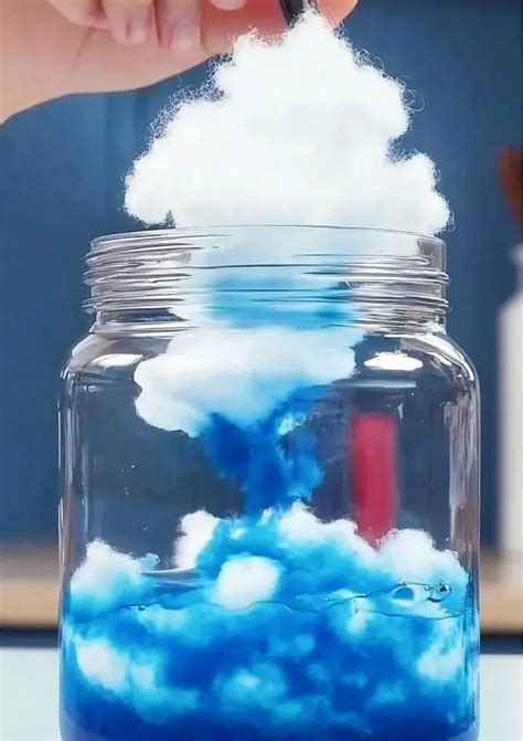 Watch tiny clouds burst and rain fall right before your eyes—a magical way to learn how weather ...
