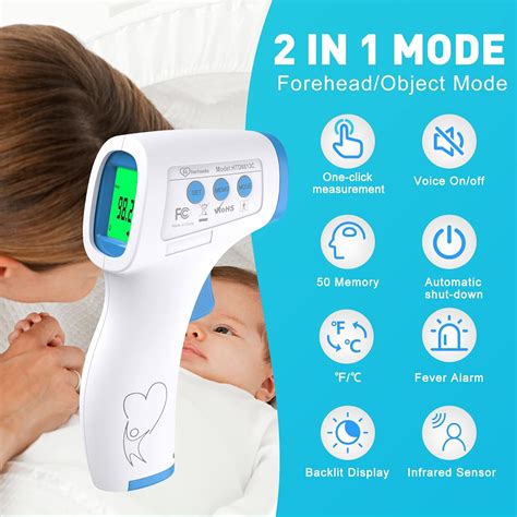 Hetaida Digital Thermometer for Adults and Kids, No Touch India | Ubuy