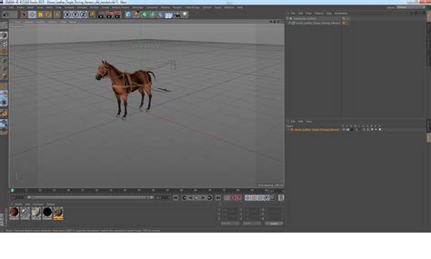 3D Horse Leather Single Driving Harness | 3D Molier International