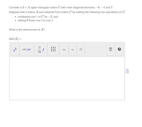 Image result for 3X3 Triangular Matrix