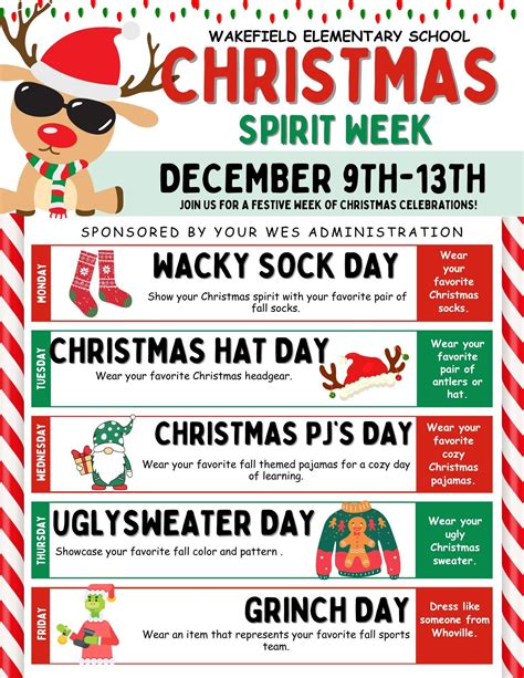 #christmas #spiritweek #holidayspirit #schoolspirit #holiday #holiday ...