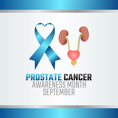 vector graphic of prostate cancer awareness month good for prostate ...