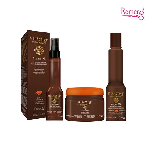 Kit Keractive Moroccan Argan Oil - Distribuidora Romero