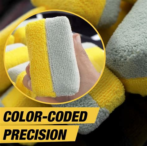 DUAL MICROFIBER APPLICATOR SPONGE – Wavex