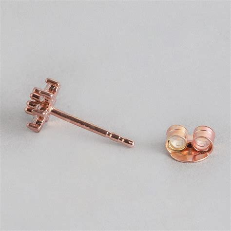 Nakshatra Floral Dual Color 925 Sterling Silver Earring Combo – Zavya