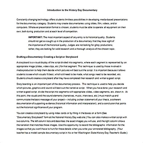 Image result for Sample Film Script Outline