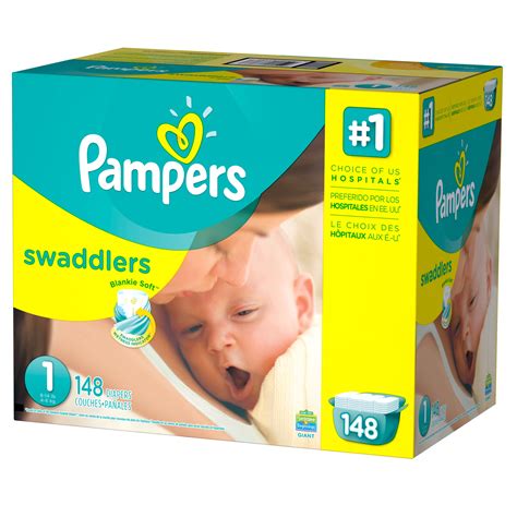 Pampers Swaddlers Newborn Diapers Size 1 148 count – Walmart Inventory ...