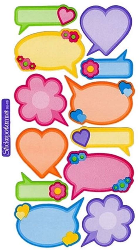 Sticko Pastel Captions Stickers | Michaels