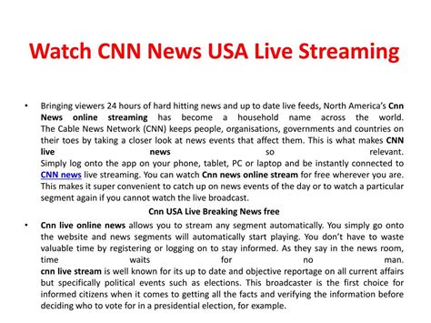 Image result for CNN Live Streaming