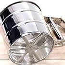 Buy MSF Flour Sifter/Atta chhani Hand Press Design Stainless Steel ...