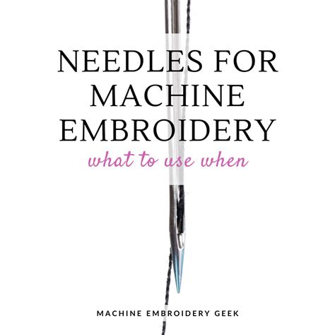 Embroidery Machine Needles 的图像结果