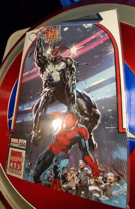 Venom #35 LGY #200 Rookie Card - Kael Ngu Slam Dunk Spider-Man Marvel ...