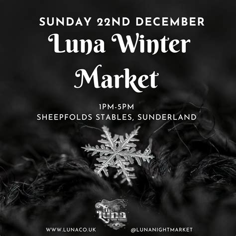 Luna Winter Market- Sheepfolds Stables Sunderland, Sheepfolds Stables ...
