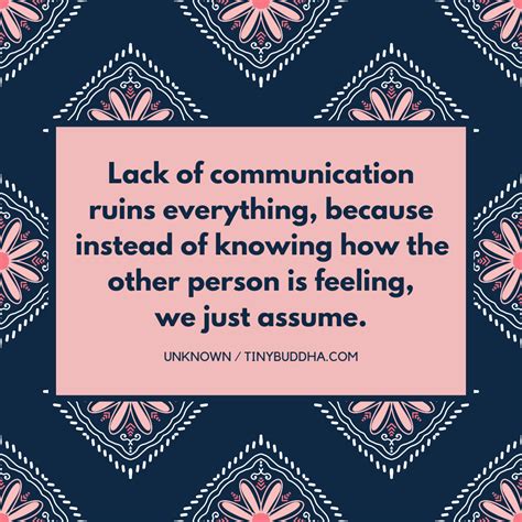 Lack of Communication Ruins Everything - Tiny Buddha