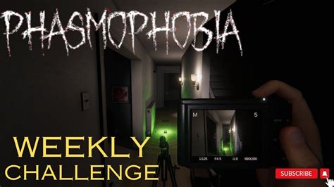Phasmophobia Weekly Challenge Mode - YouTube